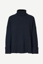 Load image into Gallery viewer, Samsoe Samsoe Sakeiko turtleneck mörkblå