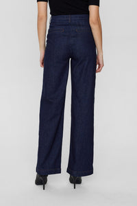 Nümph Nuamber pants dark blue denim