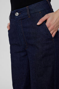 Nümph Nuamber pants dark blue denim