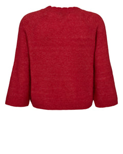 Nümph Nuriette selma pullover High Risk Red