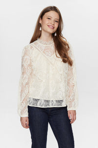 Nümph Nuibis blouse offhite