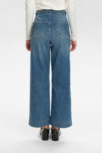 Nümph Nuparis jeans cropped light denim blue