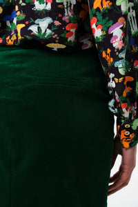 Louche Balthazar skirt green