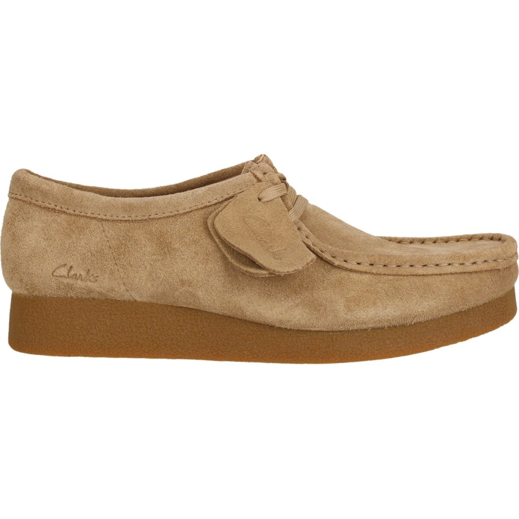 Clarks Wallabee dark sand