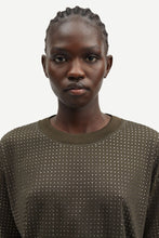 Load image into Gallery viewer, Samsoe Samsoe Chrishell t-shirt black olive