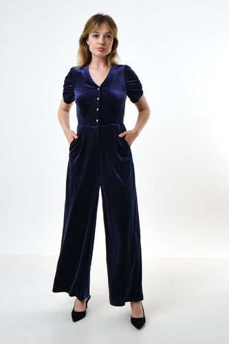 Louche Lyes jumpsuit navy