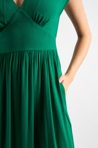 Louche Unity dress green