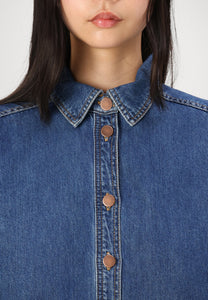 MSCH Copenhagen Adalyn Elena denim shirt