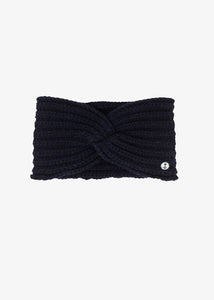 EmmaMalena Stickat Head band Mossgrön/Navy/Beige - kunigunda.se