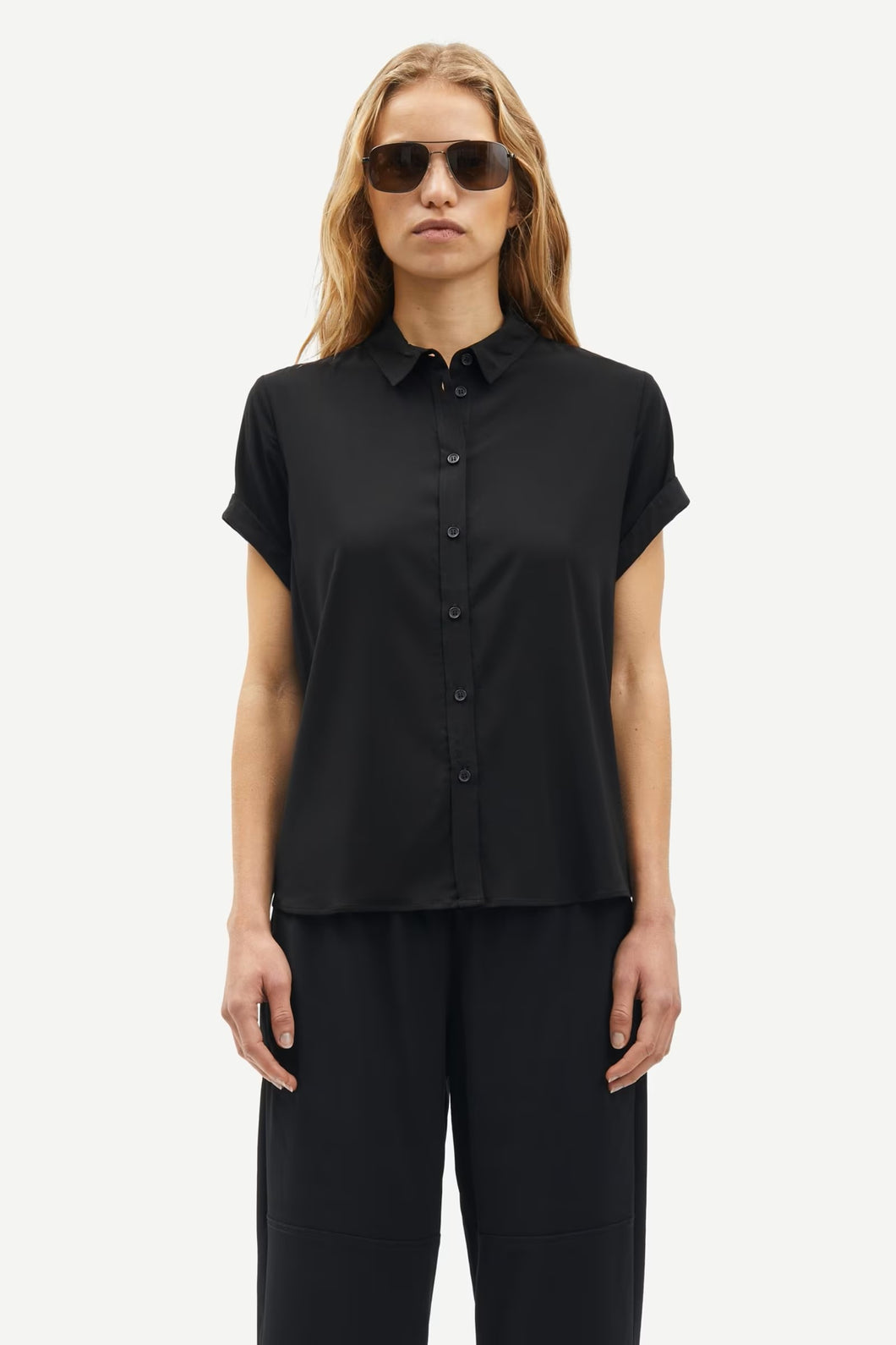 Samsoe Samsoe Majan blouse black