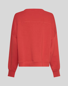 MSCH Copenhagen Dalvina Ima sweatshirt Flame scarlet